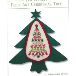FOLK ART CHRISTMAS TREE