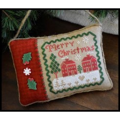 All Dolled Up - MERRY CHRISTMAS PILLOW