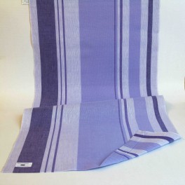 Leinenband hellviolett/violett - 45 cm breit