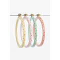 Stickring mit Blumenmuster - 10,5 cm