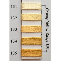 Needlepoint Inc Silk 131-135 - Creamy Yellow