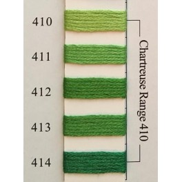 Needlelpoint Inc Silk 410-414 - Chartreuse
