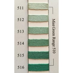 Needlepoint Inc Silk 511-516 - Mint Green