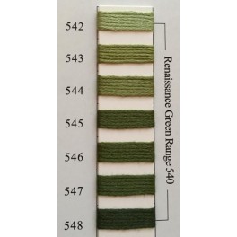 Needlelpoint Inc Silk 542-548 - Renaissance Green