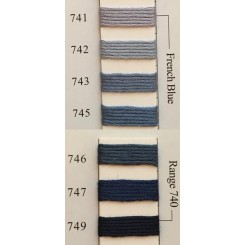 Needlepoint Inc Silk 741-749 - French Blue