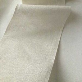 Leinenband weiß - 1,5 cm breit