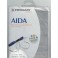 Vintage-Aida mit 7 St./cm, grau, Precut 48x53 cm