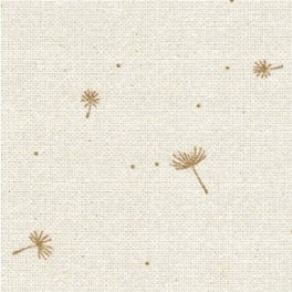 Zweigart Lugana Splash taupe, Precut 48x68 cm