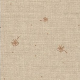 Zweigart Lugana Splash taupe, Precut 48x68 cm