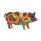 Schwein Retro