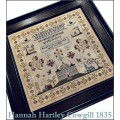 Hannah Hartley Cowgill 1835