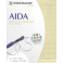 Aida mit 7 St./cm, beige, Precut 48x53 cm