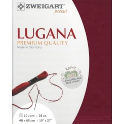 Zweigart Lugana beige, Precut 48x68 cm