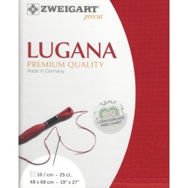 Zweigart Lugana beige, Precut 48x68 cm