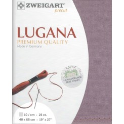 Zweigart Lugana beige, Precut 48x68 cm