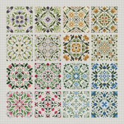The Cross Stitch Smalls Collection - The Flower Patch