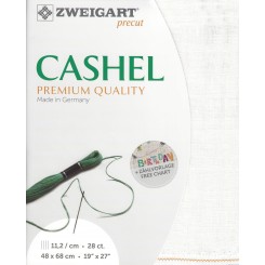 Zweigart Cashel naturweiß, Precut 48 x 68 cm