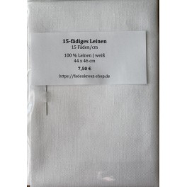 Zweigart Edinburgh creme, 37 x 140 cm