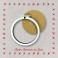 Deko-Stickringe mini - 5,7 cm | creme