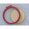 Deko-Stickringe mini - 4 cm | rot