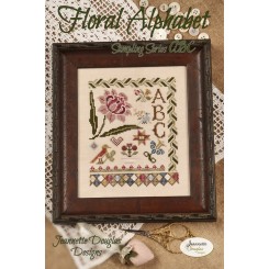 Floral Alphabet - Set of 8