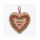 Coeur baies rouges - Noel (Stickpackung)