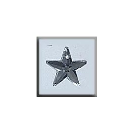 MH Glass Treasures 12165 - fünfzackiger Stern klein, kristall