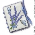 Lavender Bouquet Needlebook